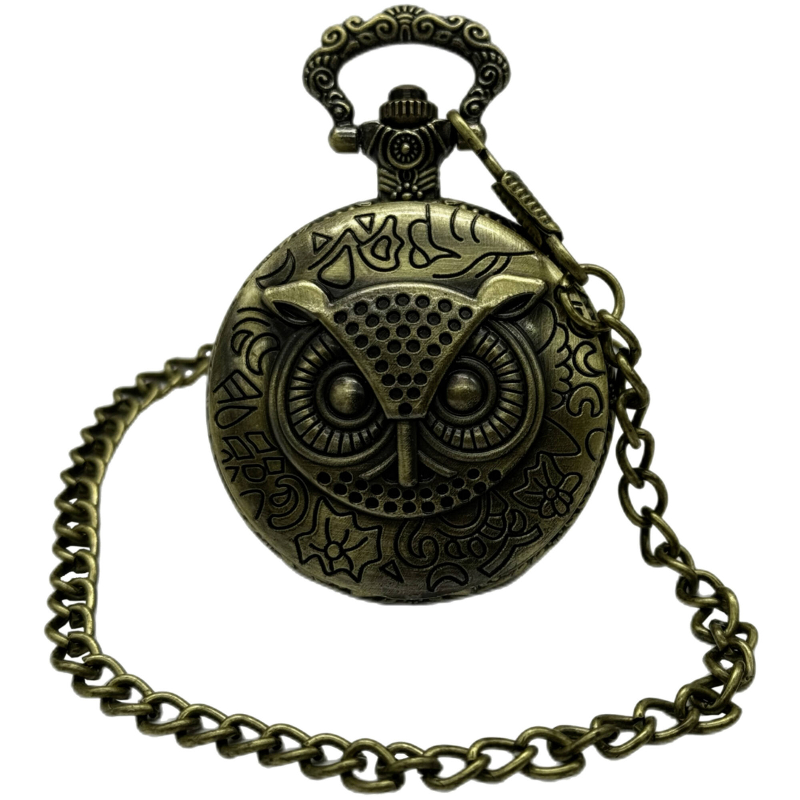 Invicta Men’s Pocket Watch Vintage Nocturnal Chronograph Bronze Case 49001