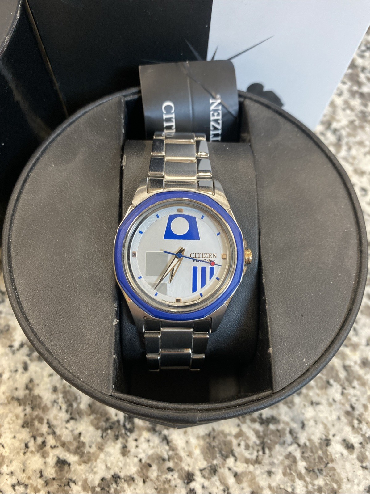 Citizen Limited Edition Star Wars R2-D2 Eco-Drive Solar Watch, 35mm, FE7050-50W