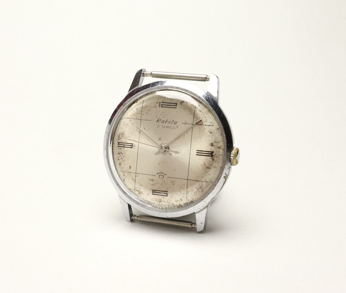 VINTAGE Men’s Wristwatch RAKETA Baltika 2609 Mechanical Watch SOVIET/USSR
