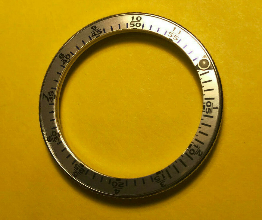 NEW 12 HOUR 60 MINUTE COMBO SCALE Bezel for Vostok Amphibian Komandirskie Watch