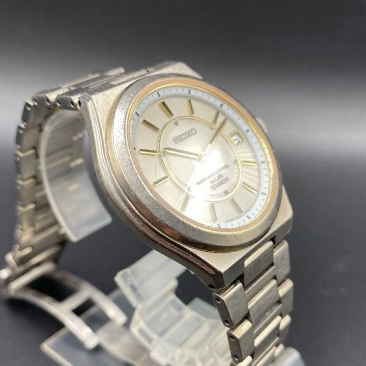 SEIKO Radio Solar 7B22 0AF0 Titanium
