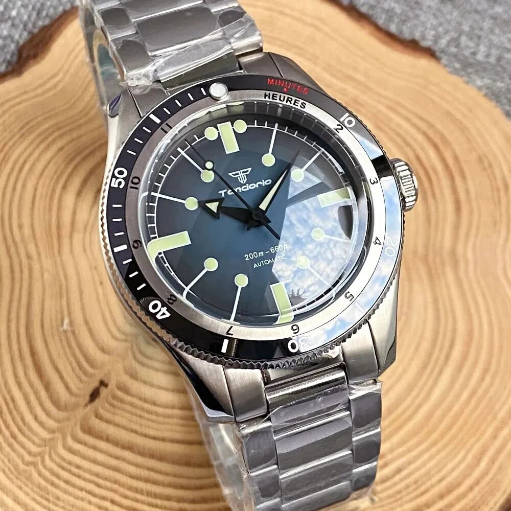 20ATM Diver Tandorio 40mm Retro Sapphire Automatic NH35A Miyota8215 Men Watch