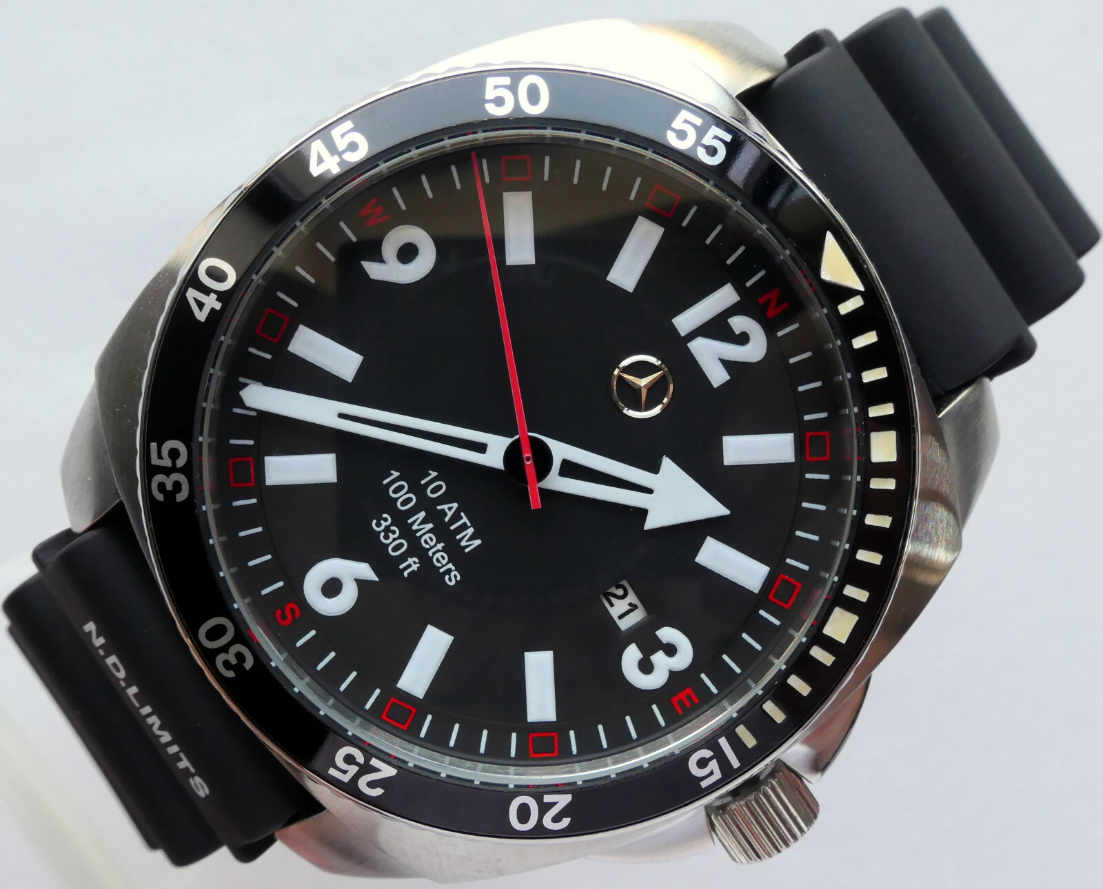 Mercedes Benz Motorsport Racing AMG DTM Pilot Aviator Sport Car Accessory Watch
