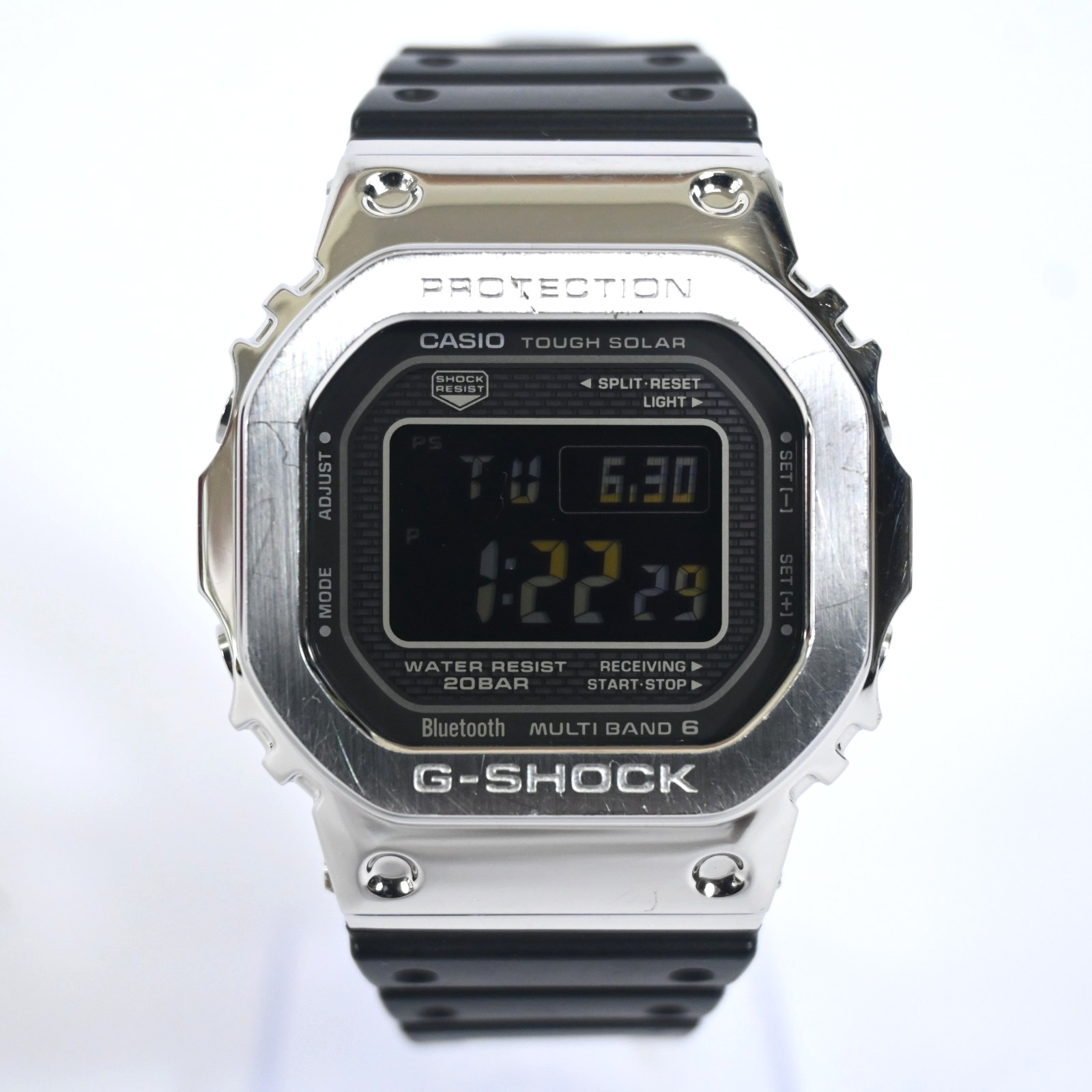 Casio G-SHOCK GMW-B5000-1JF Tough Solar Bluetooth Digital Watch