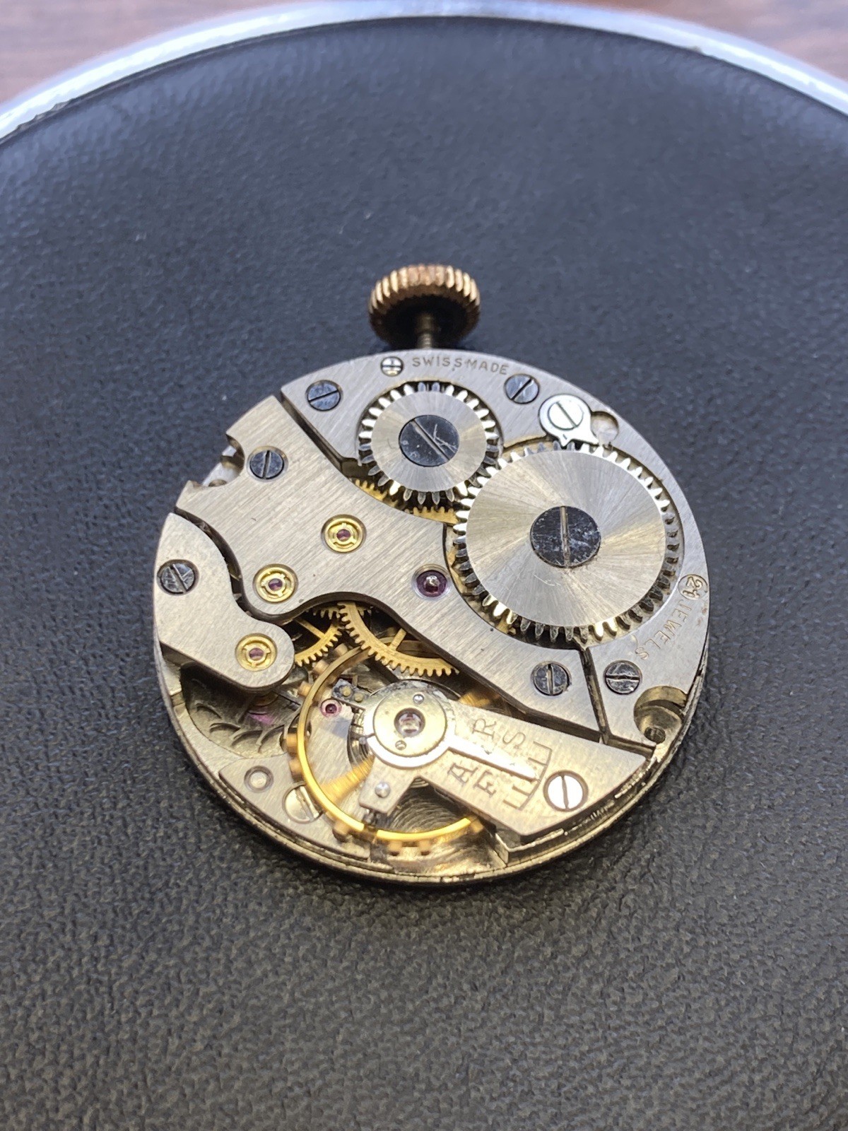 Vintage 1940s O. Maire cal. OM 125 – Rare Swiss Watch Movement – Spares/Repairs
