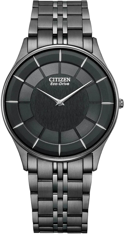 Citizen Collection AR3017-58E Eco-Drive Slim Solar Black Dial Men’s Watch New