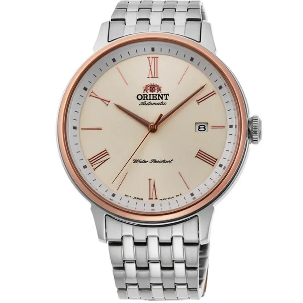 Orient Contemporary Automatic Champagne Dial Men’s Watch RA-AC0J01S10B