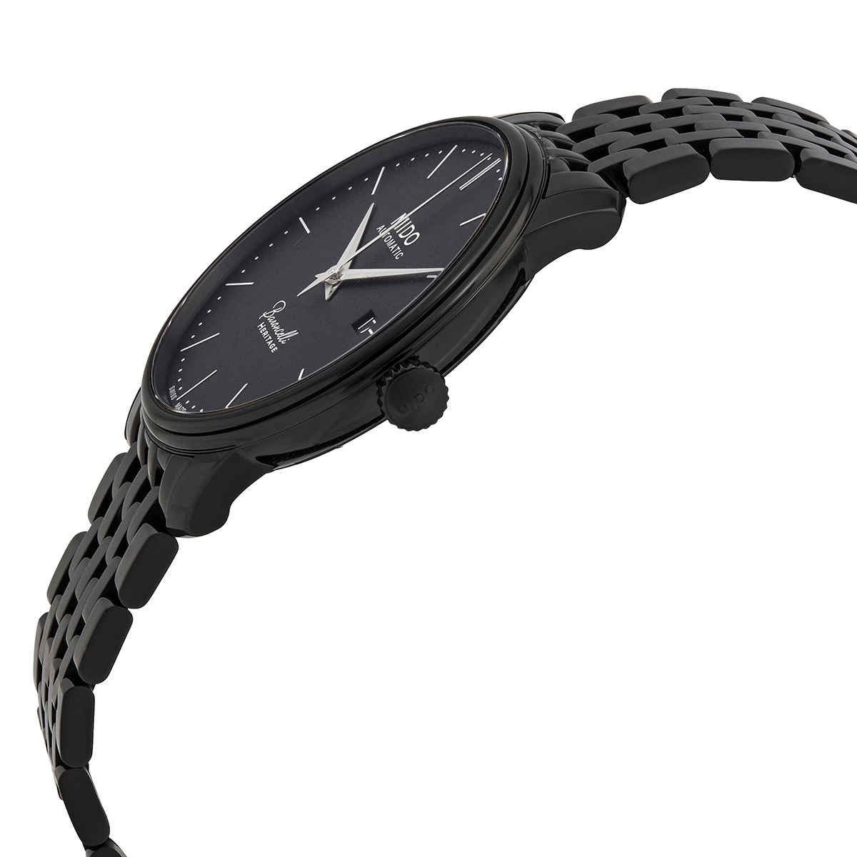 Mido Baroncelli Heritage Automatic Black Dial 39 mm Watch MIDO-M0274073305000