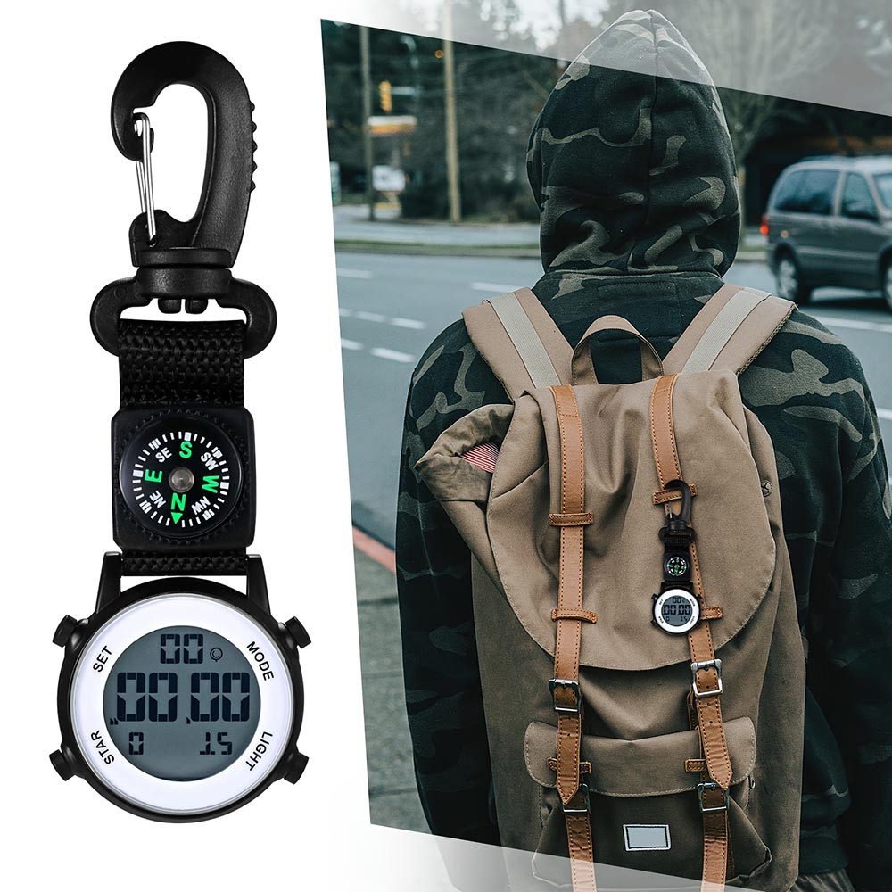 Practical Durable Waterproof Weather-Resistant Lightweight Outdoor Compass Watch
