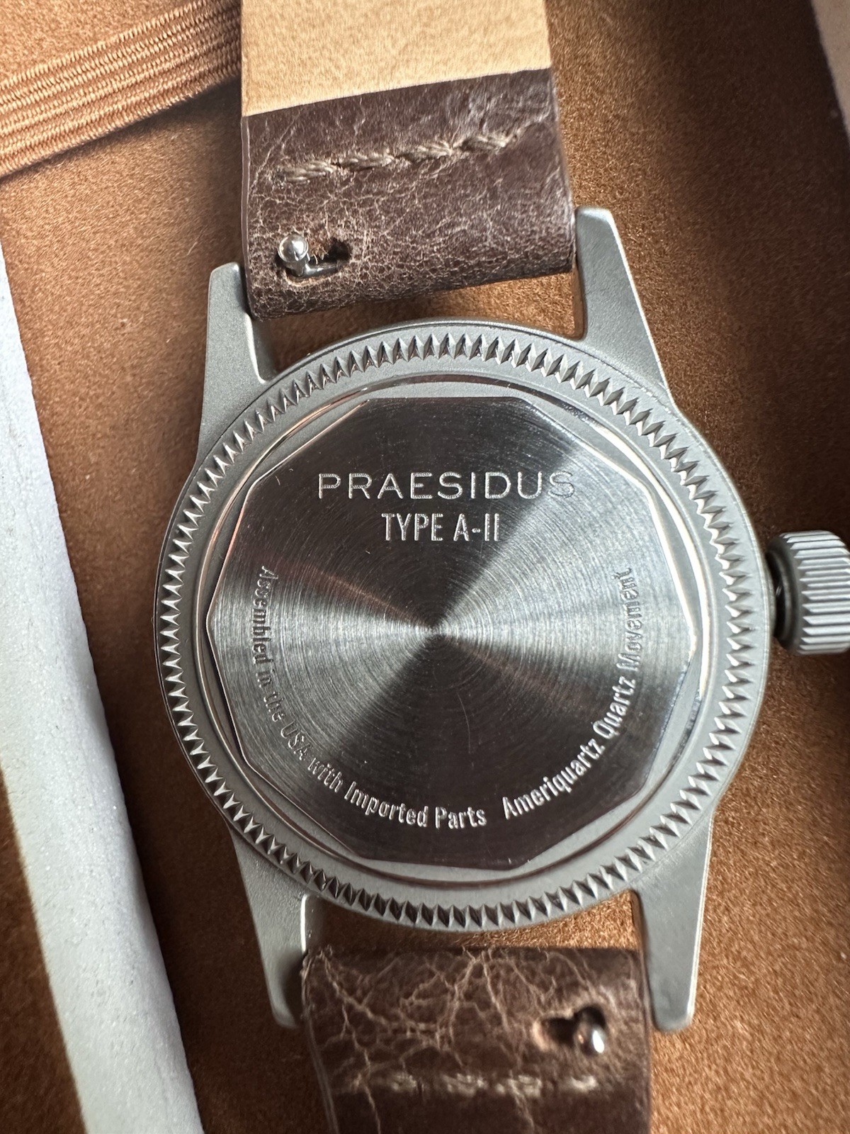 WW II Military Reissue Praesidus A-11 Watch + Trench bracelet