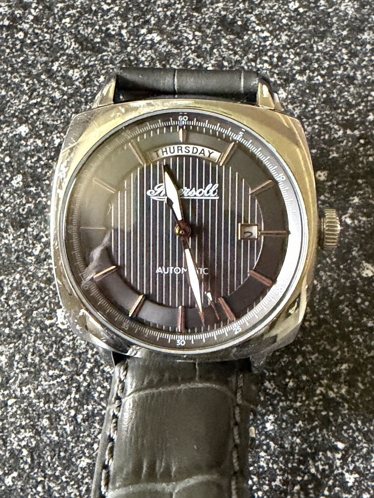 INGERSOLL Columbus Automatic Dial Men’s Watch 42mm Day And Date