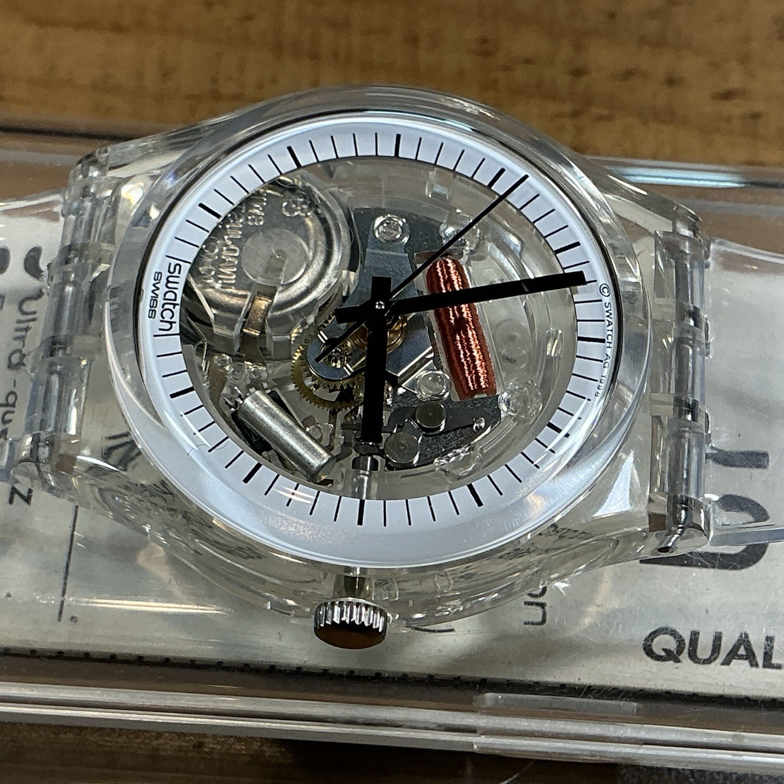 JELLY FISH STYLE – 1998 – CLEAR – NOS – 34mm