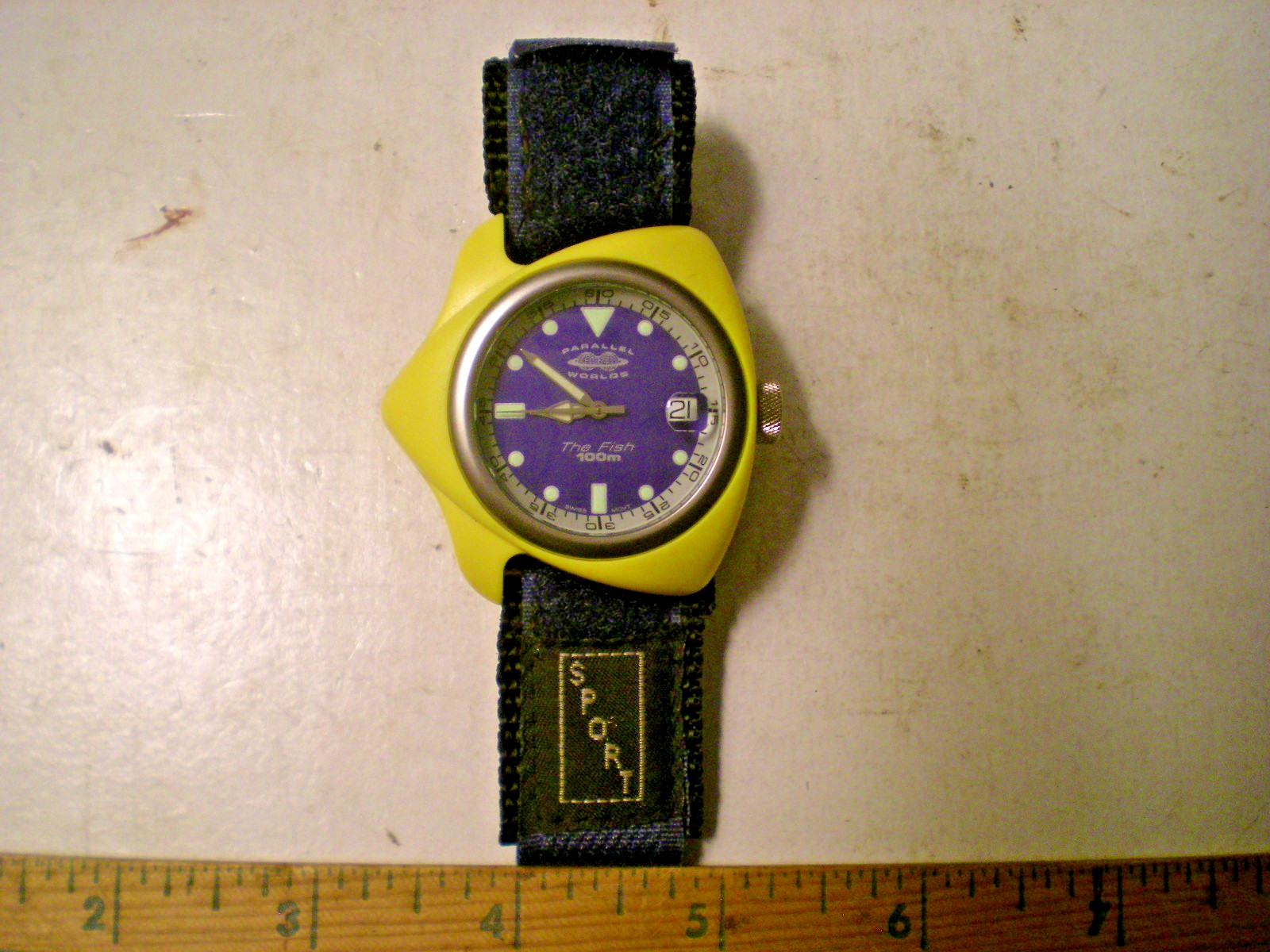 Mondaine Parallel Worlds Fish Watch