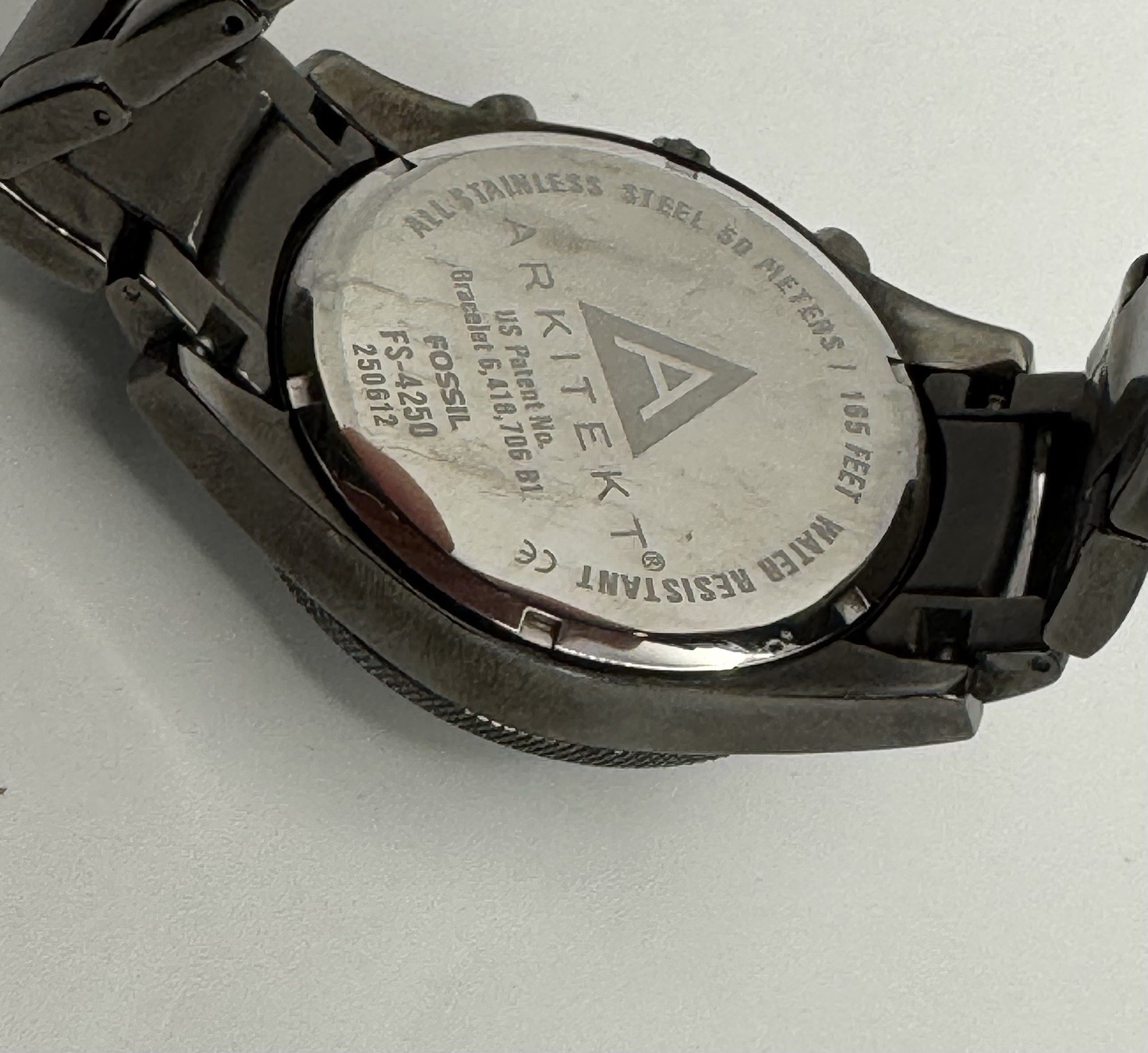 Fossil Arkitekt FS-4250 Chronograph 45mm mens wrist watch PLS SEE ALL PICTURES