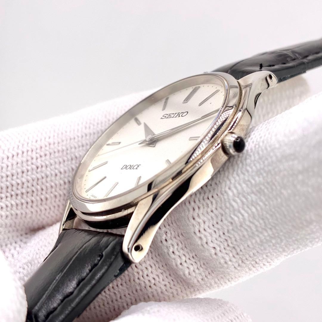 New Battery Good Condition SEIKO DOLCE 8J41 Wristwatch Men’s Quartz