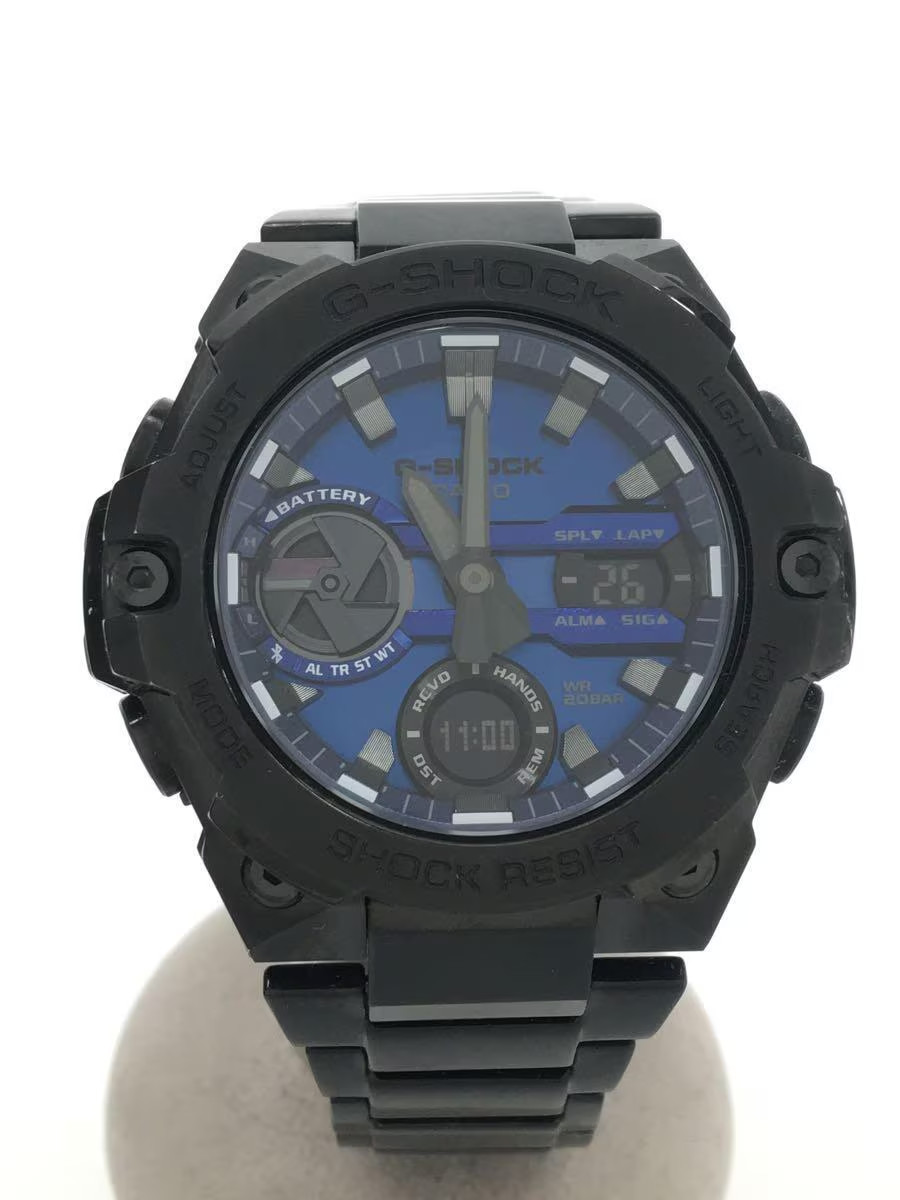 CASIO G-SHOCK GST-B400BD-1A2JF G-STEEL Carbon Core Bluetooth Solar Mens Watch