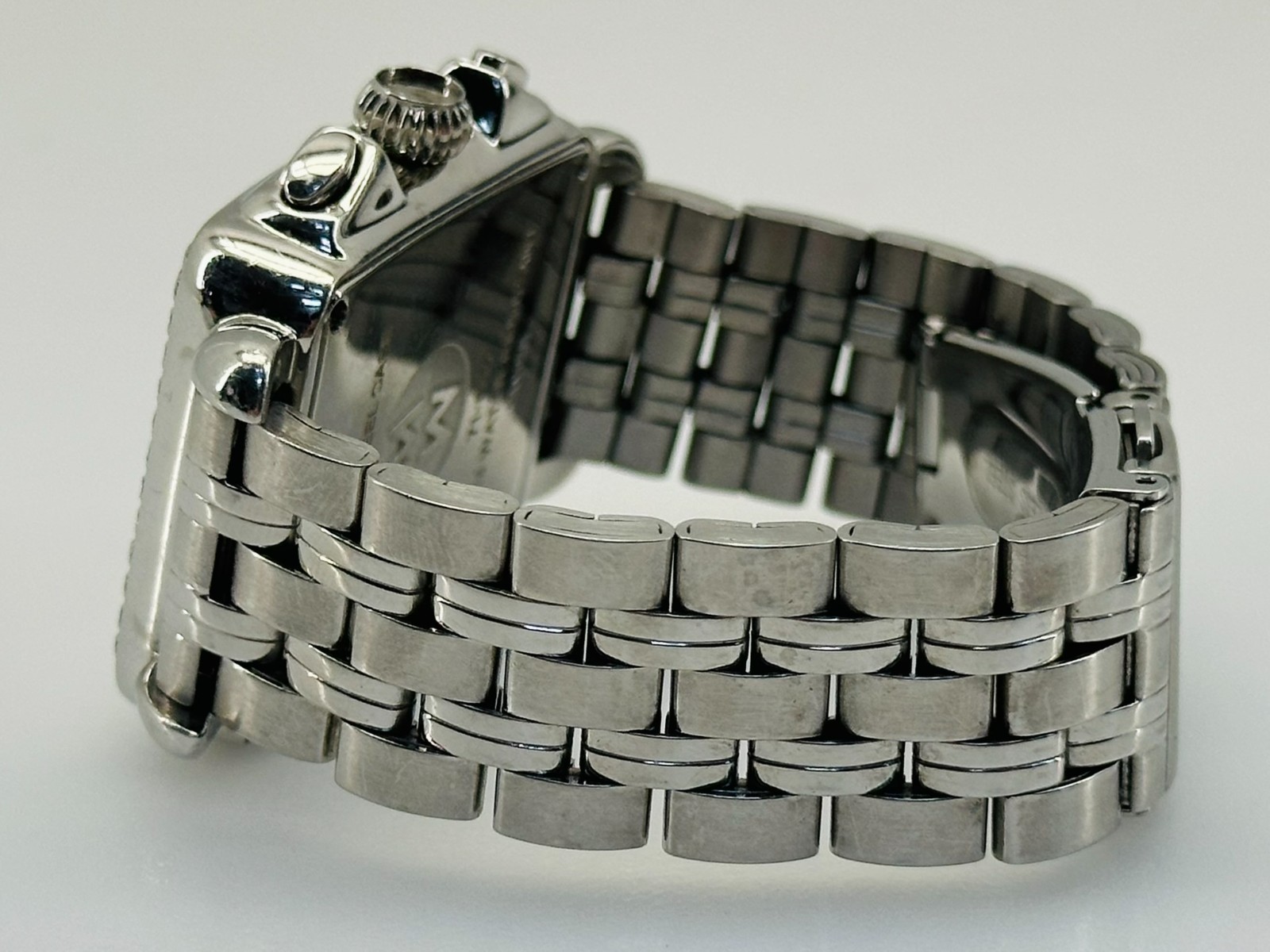 MICHELE DECO 33MM STAINLESSSTEEL DIAMOND WATCH