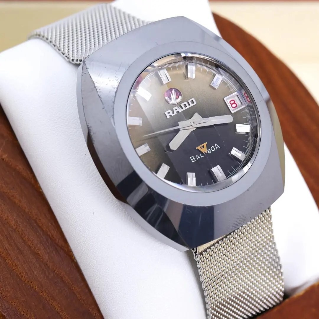 Rado Balboa V Automatic Wristwatch 4.0×3.5cm Case 20.8cm wrist 8.2in