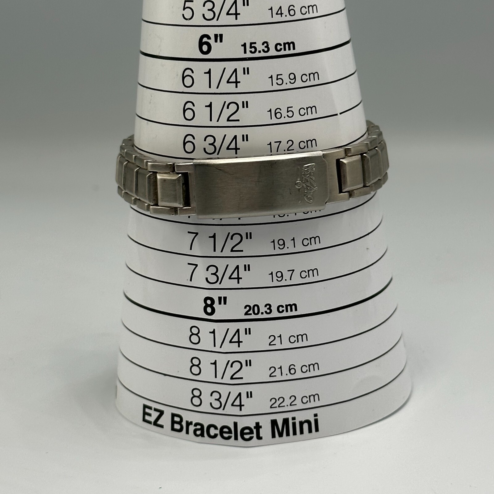 Mossimo Watch Women Silver Tone Rectangle Case Date Window New Battery 7.5″