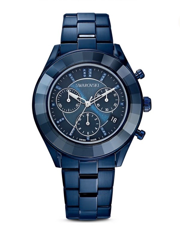 Swarovski Octea Lux Sports Watch Blue *PLEASE SEE DESCRIPTION*