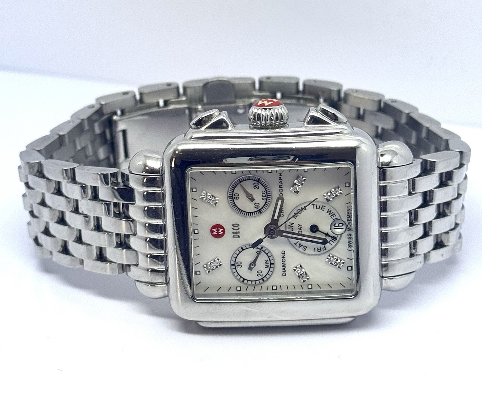 Michele Deco Diamonds luxury women’s watch Swiss Made MW06P00A0046