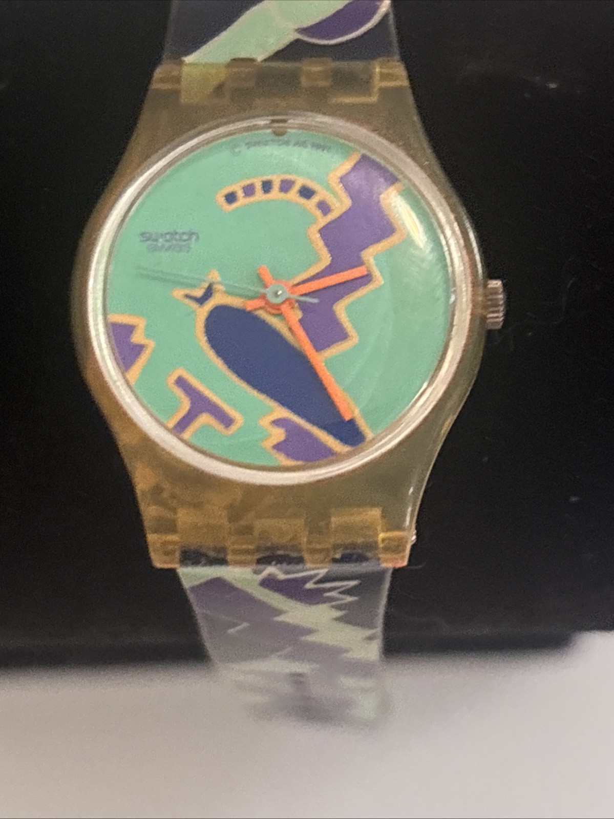 Vintage SWATCH Watch «Montebello» LK126 Ladies 1991 New Battery. Runs Great