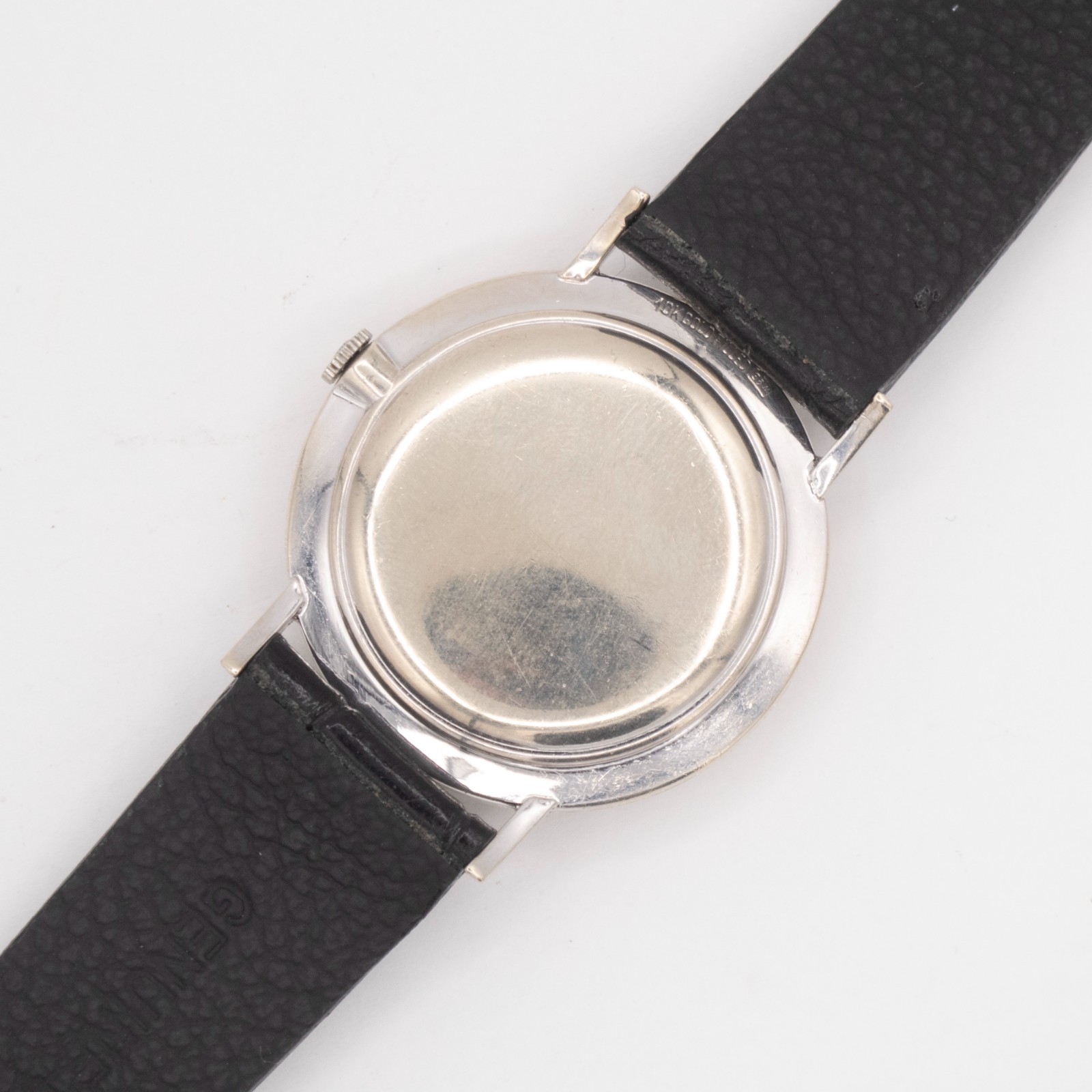 Vintage Longines Cal. 23Z 17-Jewel 10K White Gold Filled Wristwatch, Keeps Time
