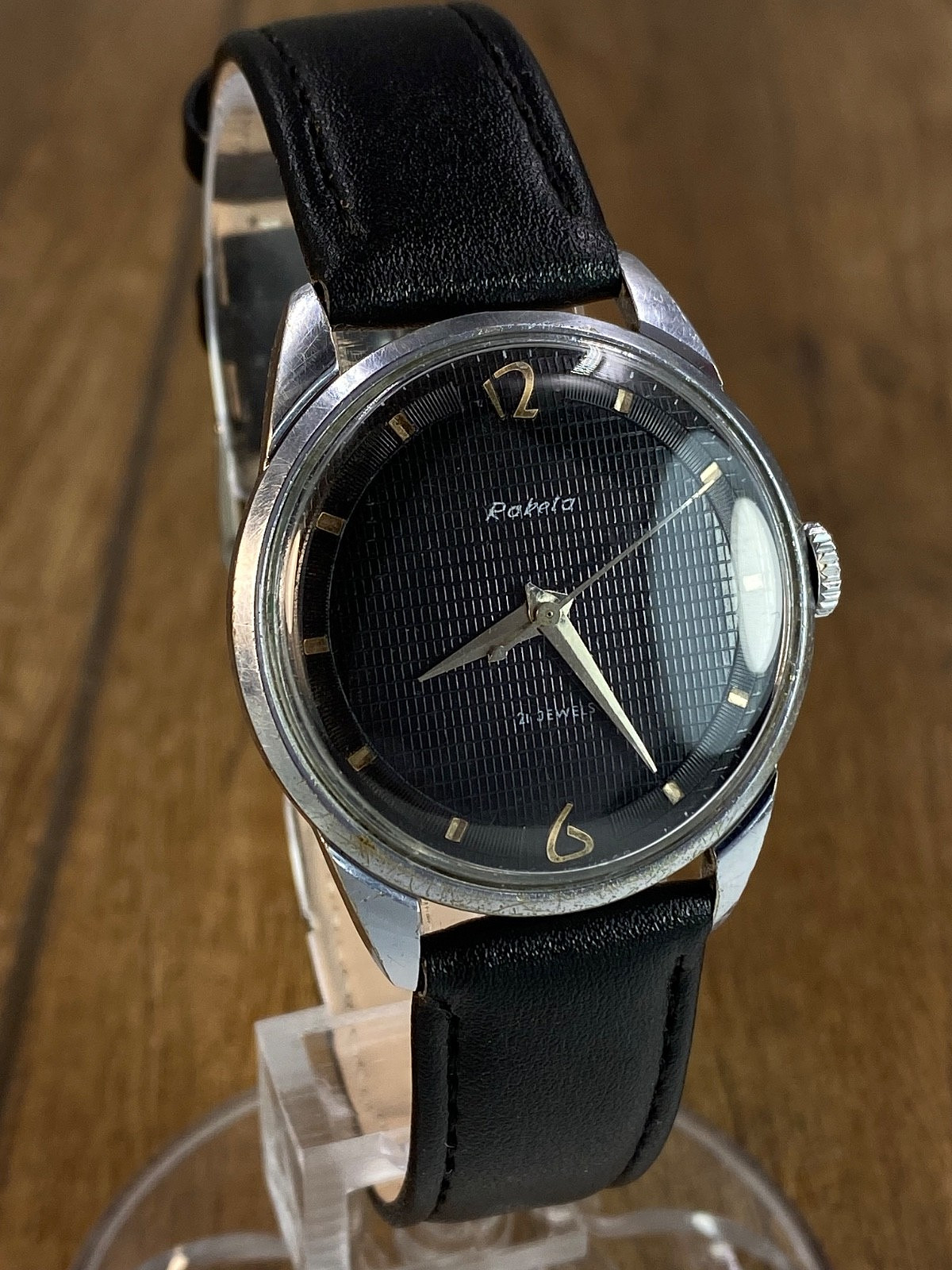 Raketa Baltika mechanical 21j vintage Soviet Era mens wristwatch USSR