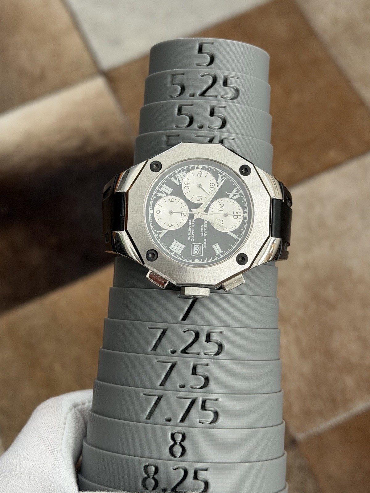 Vintage Baume & Mercier Riviera 65541 Men’s Chronograph Date Sports Watch
