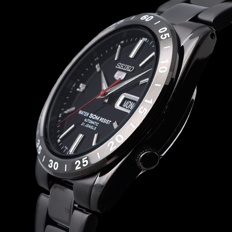 SEIKO 5 Sports SNKE03K1 Mechanical Automatic Watch Black SNKE03KC SNKE03K SNKE03