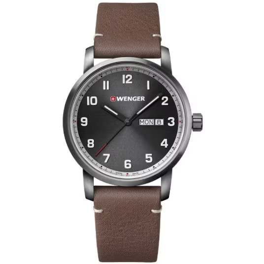 WENGER ATTITUDE 01.1541.122 Men’s watch Calf Leather