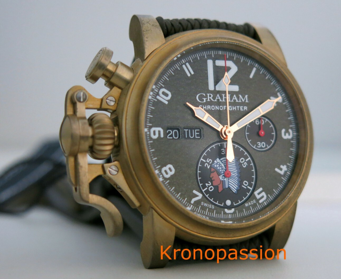 Graham Chronofighter Vintage Overlord 75 Years Anniversary Limited Edition New !