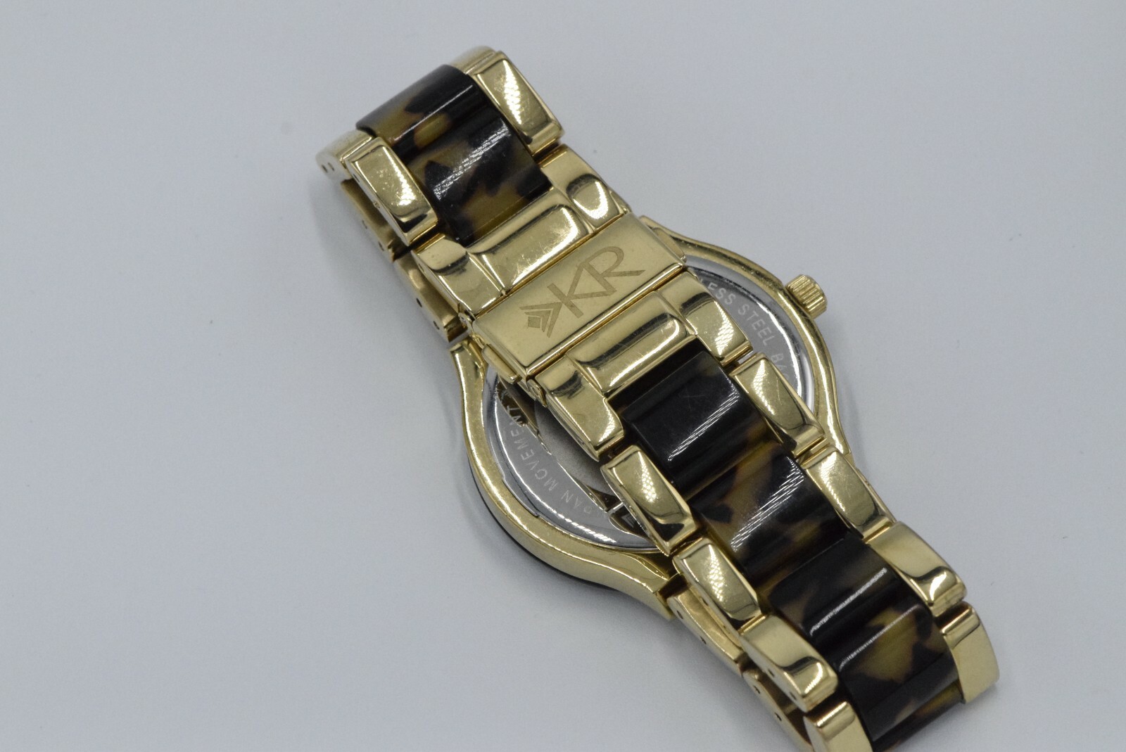 Silpada «Timeless Tortoise» Resin Stainless Steel Gold Watch KRT0016