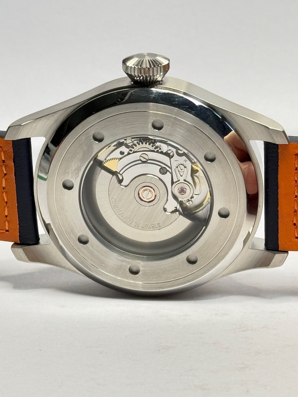 Handmade Pilot’s Watch, 43mm in Top Quality, High Precision PT5000 | Warranty