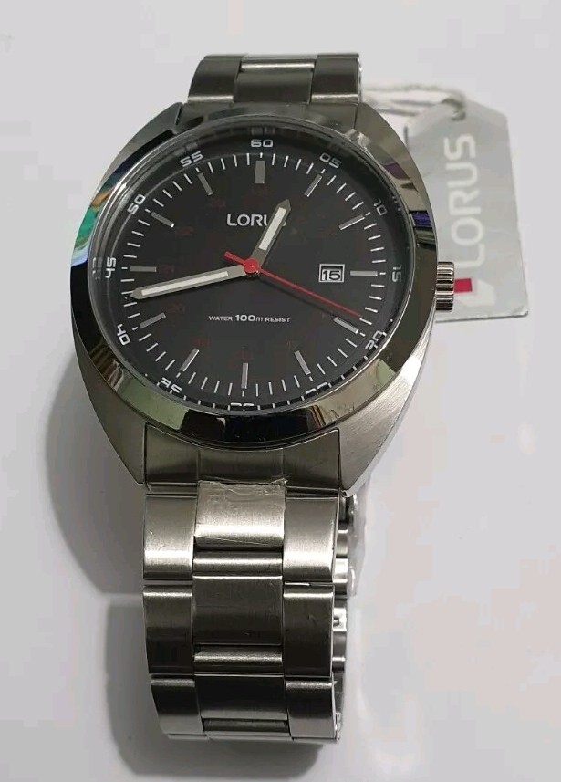 LORUS by Seiko PC32-X159 S/Steel Classic Men’s Watch 100m New Without a box