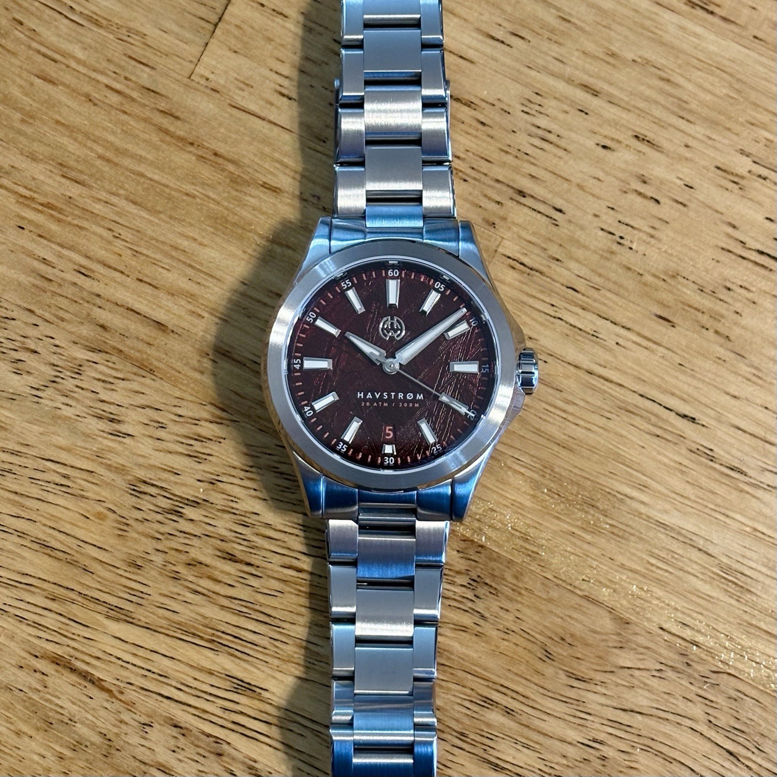 Henry Archer Havstrom Spectral Red, Meteorite, Automatic, 40mm, 200m, Limited