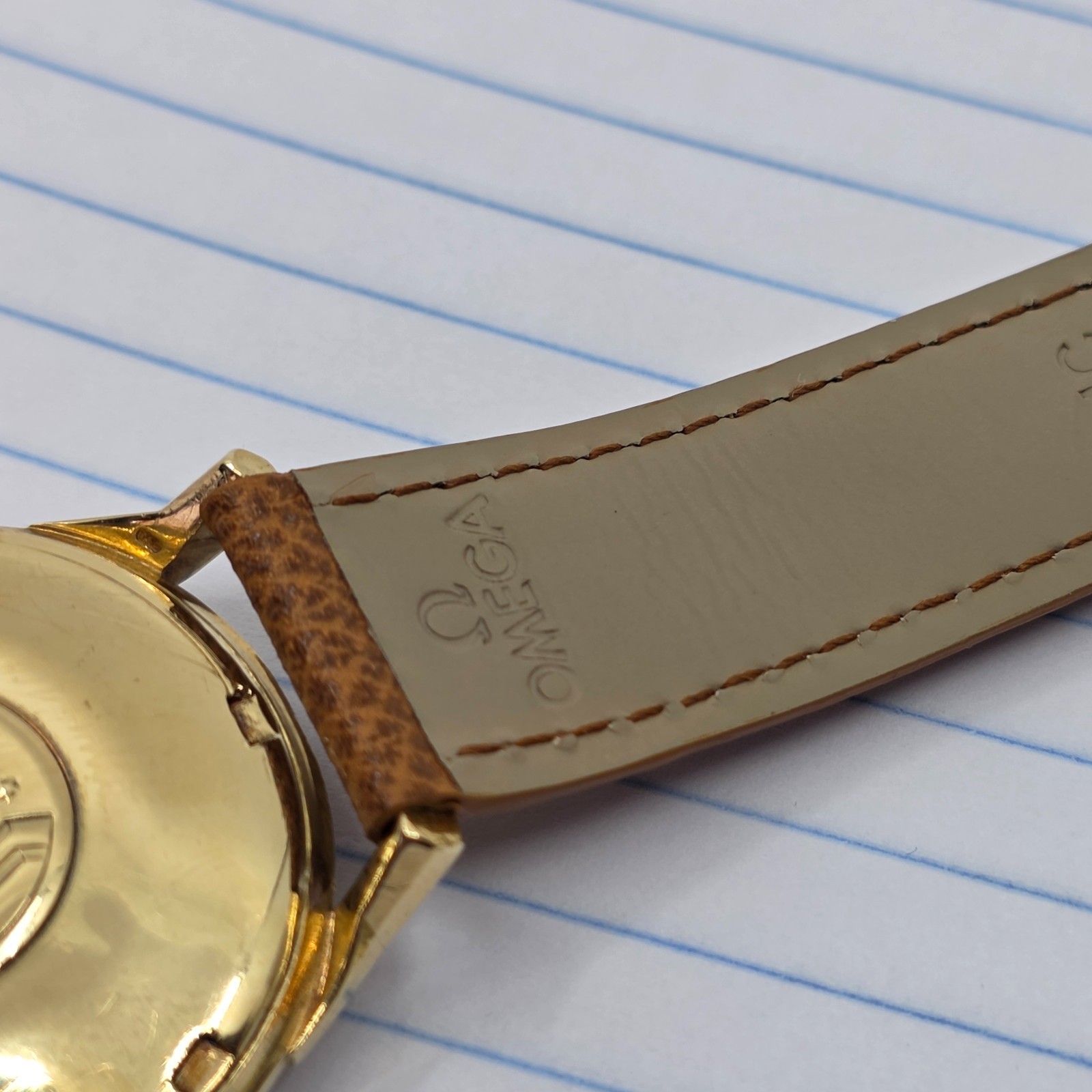 Omega Pie Pan Constellation 18k Solid Gold Automatic Cal. 551 Mens Watch 167.005