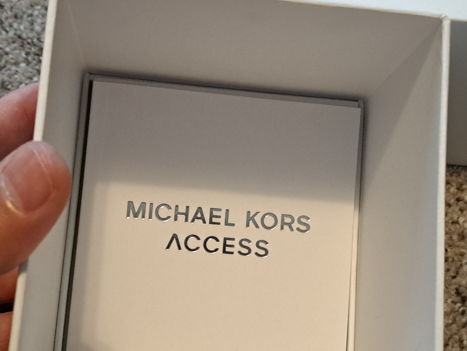 Michael Kors Wristwatch Watch Box and Papers Working As Shown #MK-8183