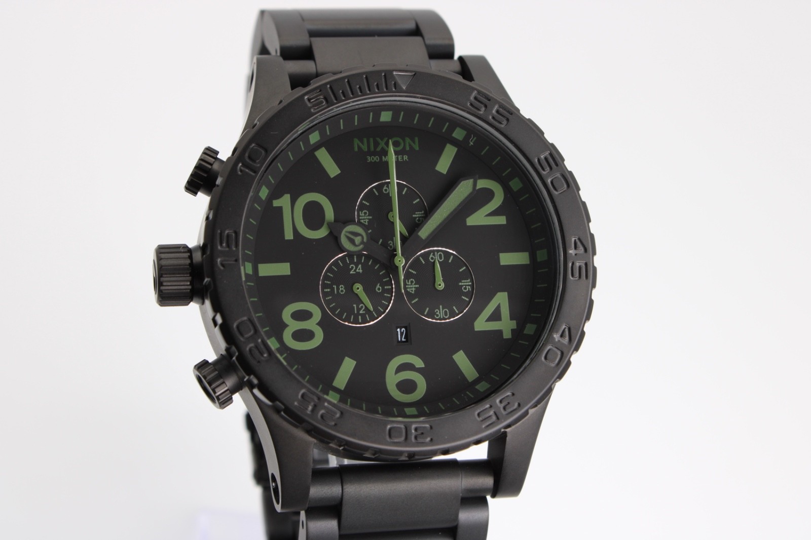 NIXON Chrono 51-30 A083-1042 Black Dial Men’s Watch 51mm