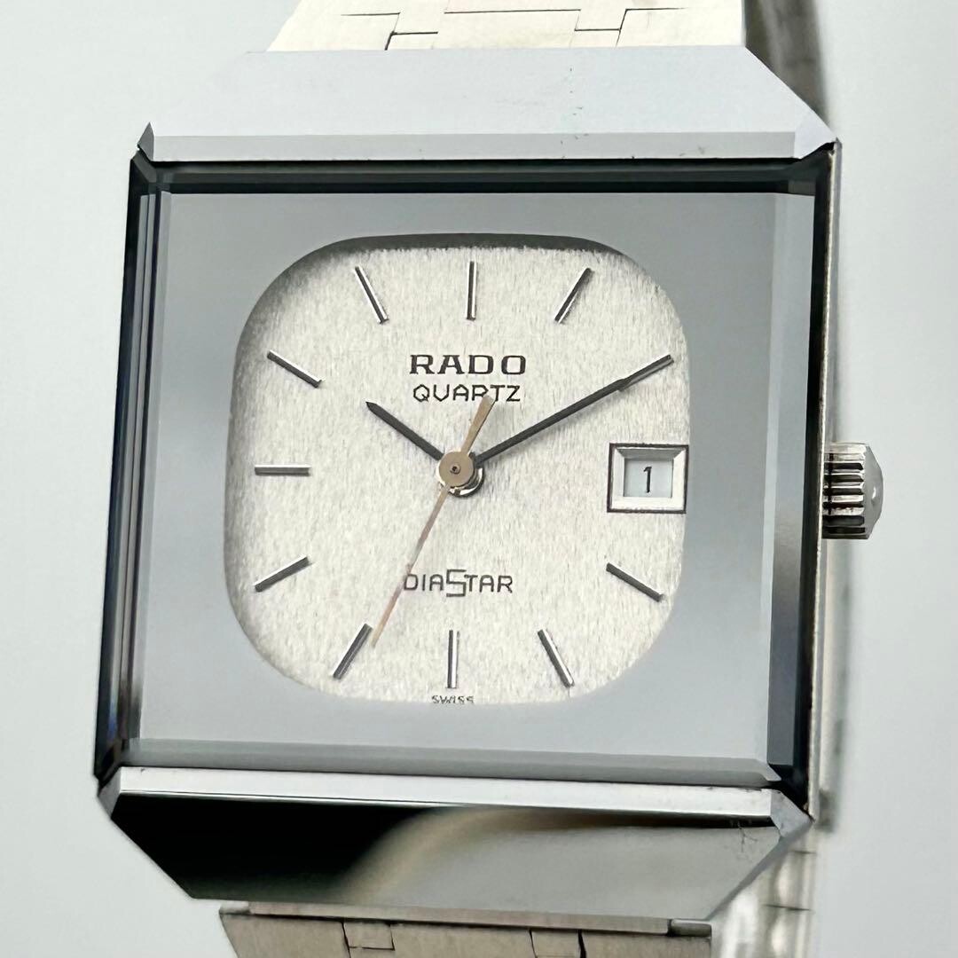 Rado DiaStar 711.0067.3.N Quartz Date 29.7mm Silver Dial Swiss Men’s Watch