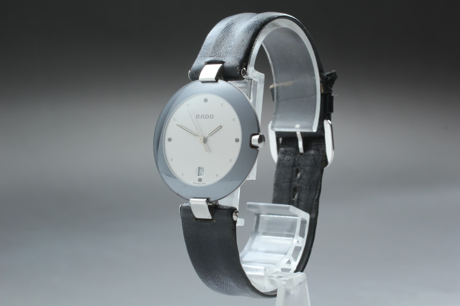 【Near MINT】 RADO 129.3576.4 Coupole Domed Watch Original Leather Belt from JAPAN