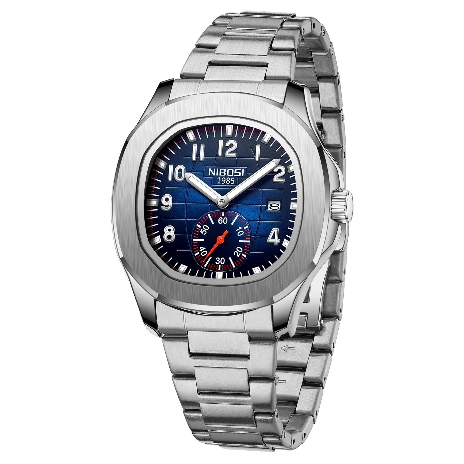 NIBOSI Men’s Sport Quartz Watch Luminous Waterproof Date Wristwatch