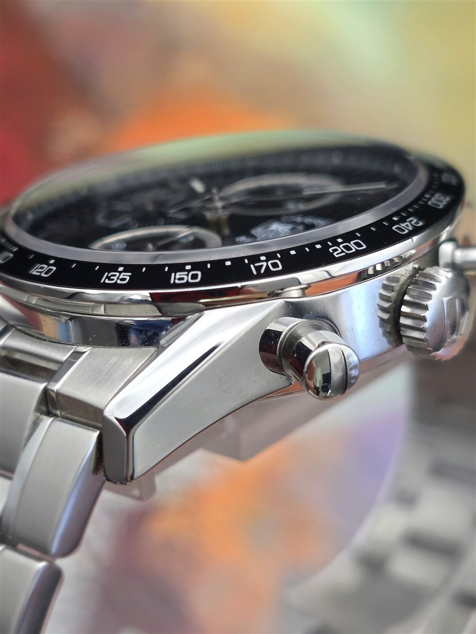 Tag Heuer Calibre 16 Carrera Chronorgraph Mens Steel 41mm Watch CV201AJ