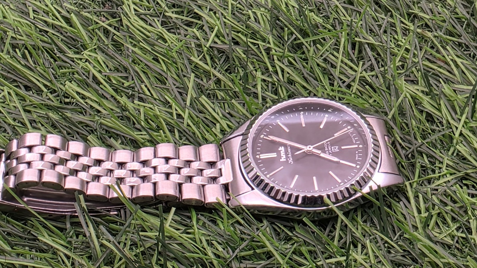 Beautiful Men’s HMT Kohinoor Parashock Mechanical Wind 17J Watch