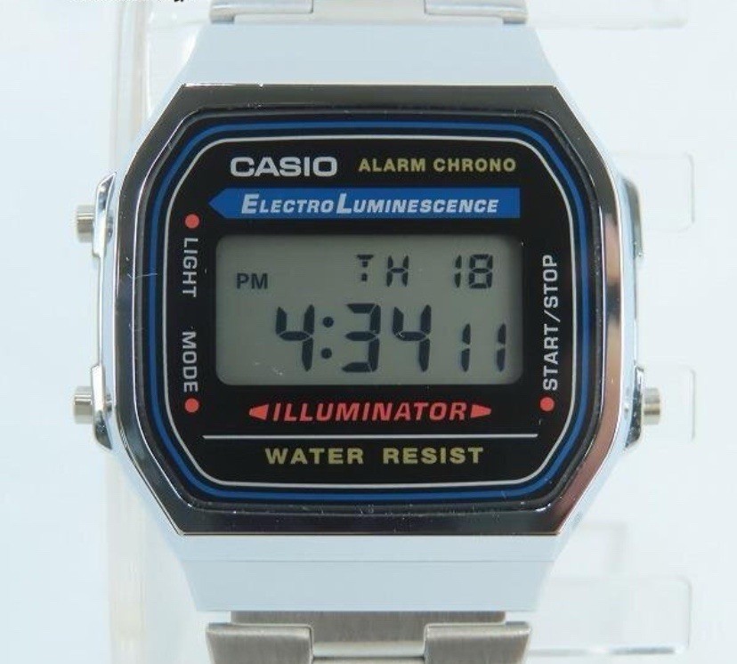 Casio A168WA Watch Japan Tasted Work