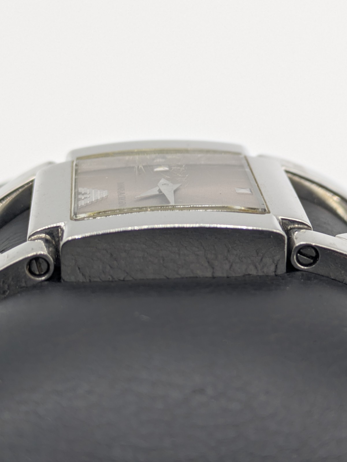 Emporio Armani AR5777 Quartz Bangle Watch Untested Parts Repair 27.8mm