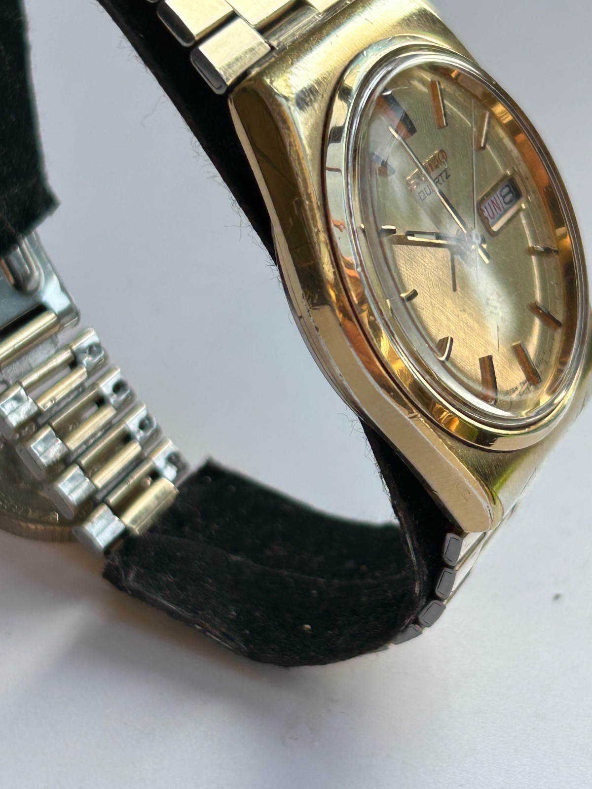 Lovely Gold Seiko Quartz Watch (7546-8200) in excellent unmarked condition
