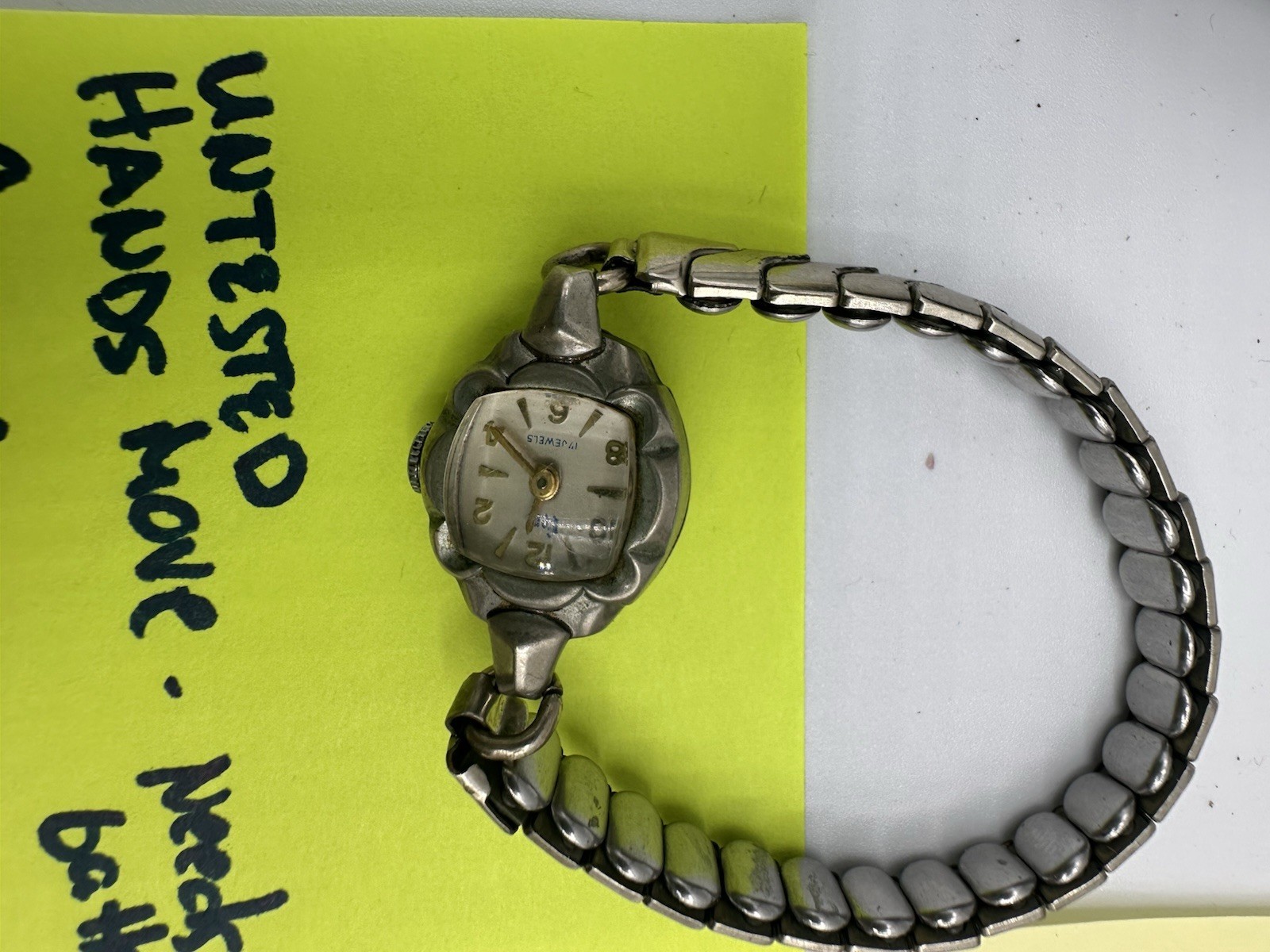 Vintage Watch Lot Untested, Various Brands Parts/repair Bulova, 17 Jewels Plus