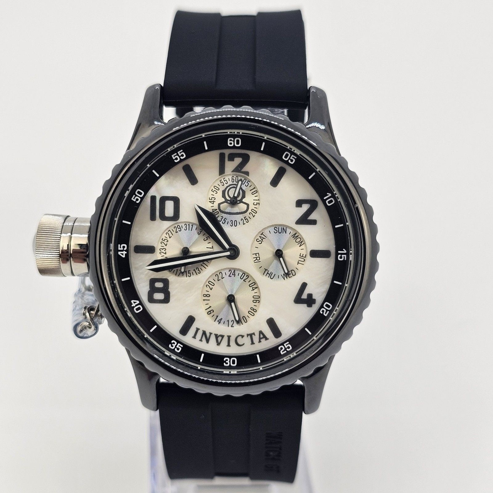 Invicta Women’s Russian 1959 Diver Watch 1820 New Plastic Bands New Battery