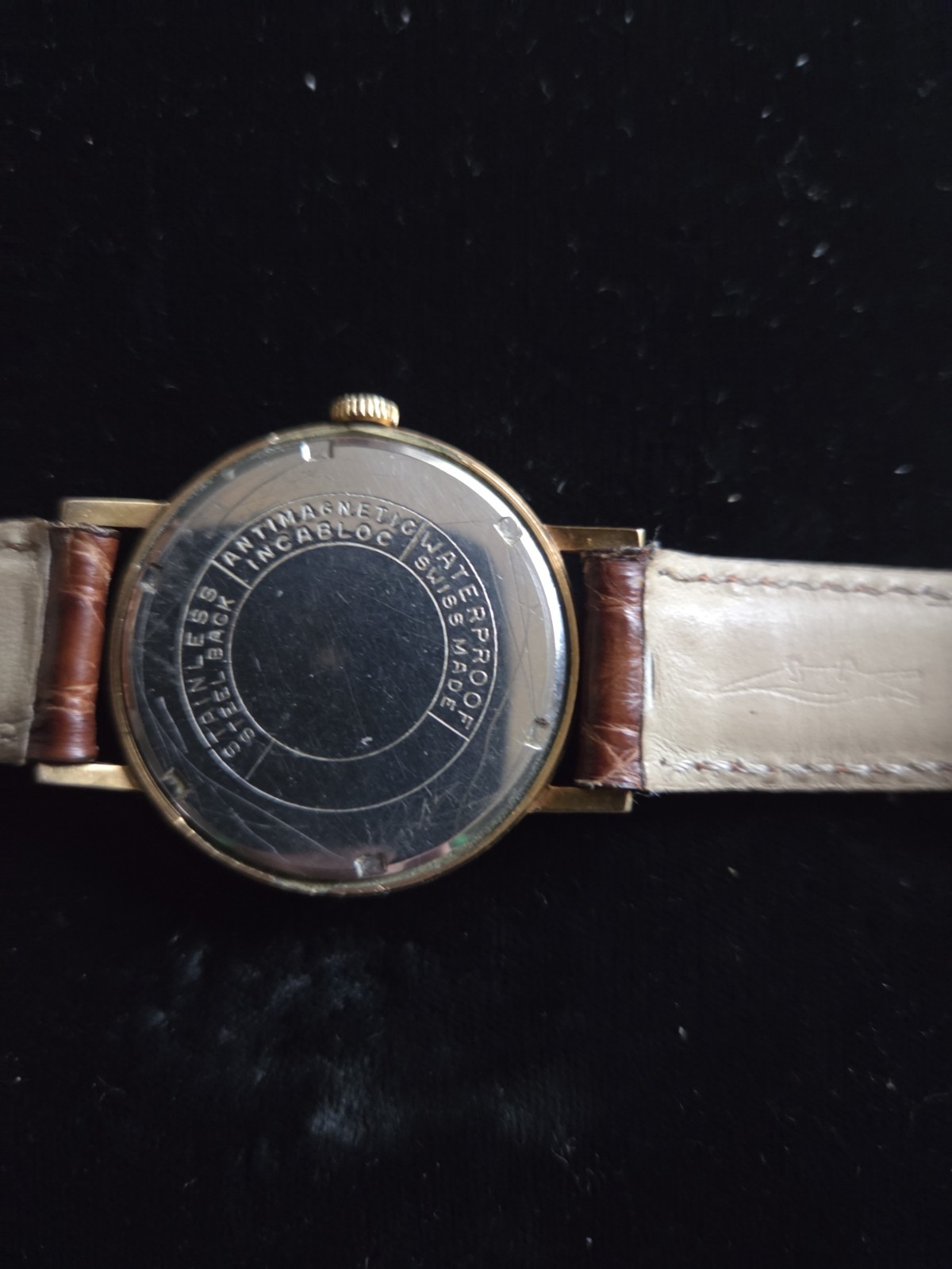 VINTAGE MEN’S WRIST WATCH BUCHERER MANUAL REF.50030 WATER PROOF SWISS1950’S
